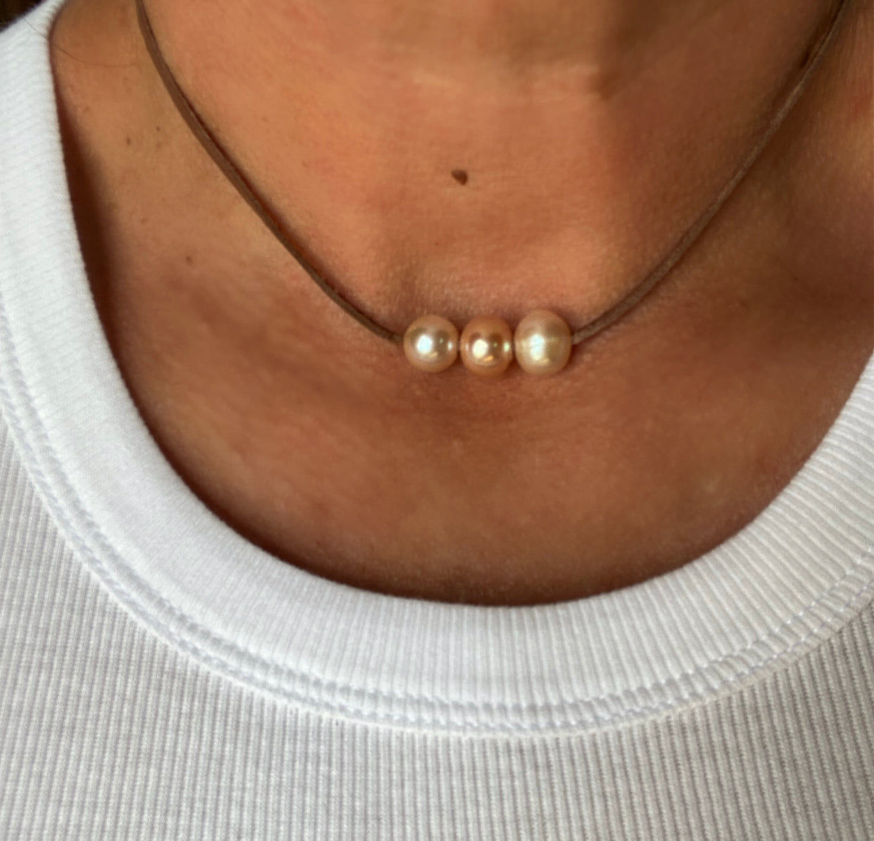 Blush Pearl Choker