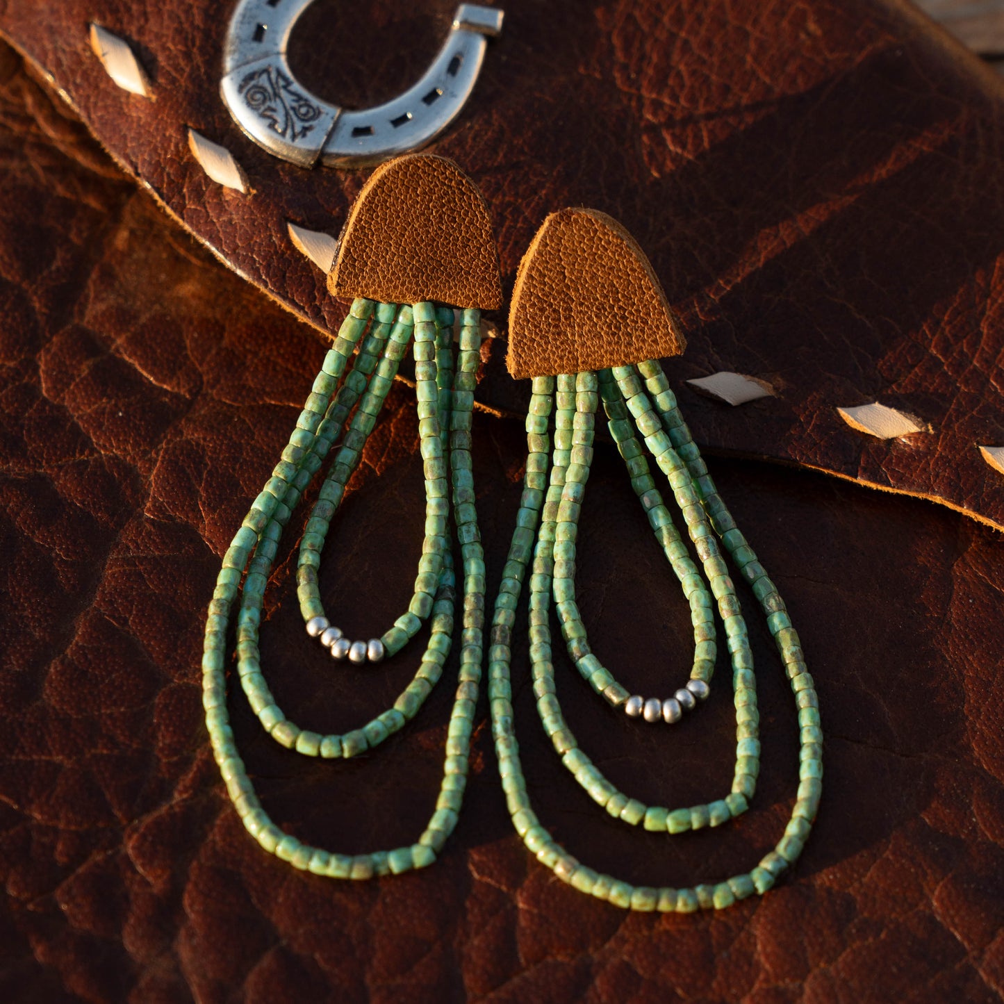 Mallee 3 Strand Earrings