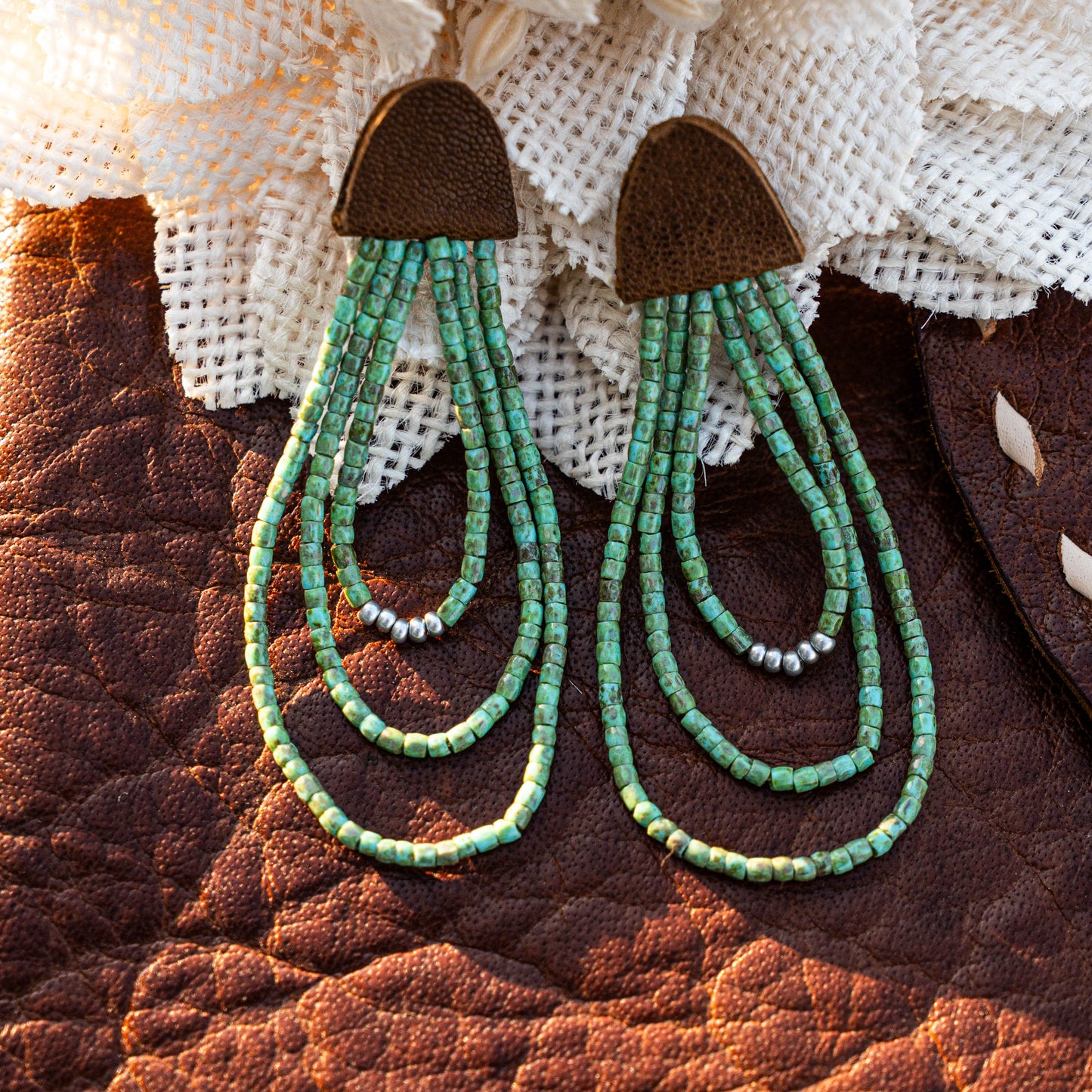 Mallee 3 Strand Earrings