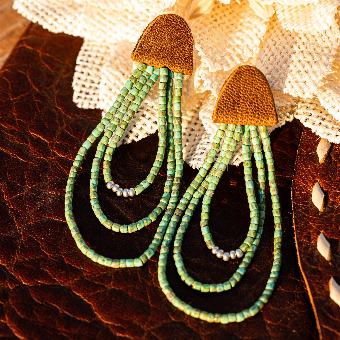 Mallee 3 Strand Earrings