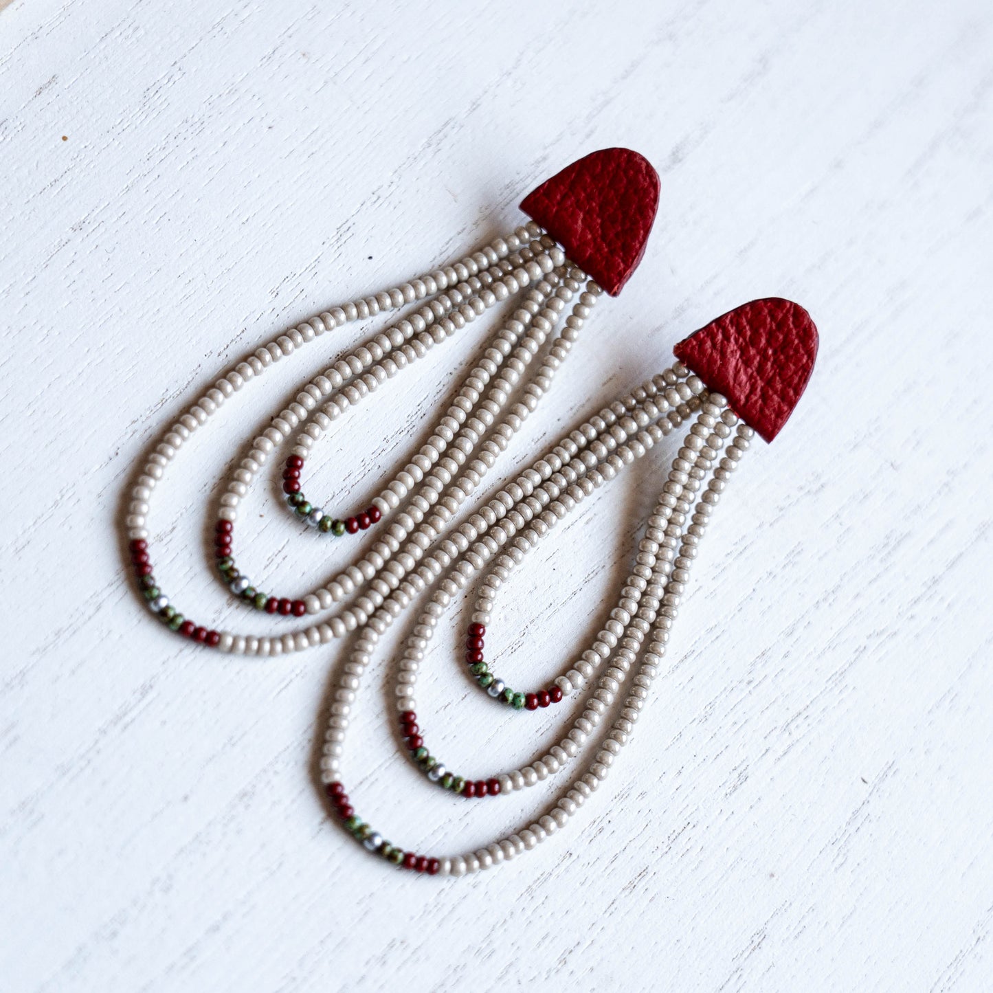 Santa Fe Three Strand Earrings