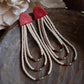 Santa Fe Three Strand Earrings