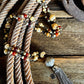 Ashlee Beaded Tassel Necklace